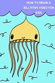 How to Draw a Jellyfish: Video for Kids
