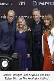 Michael Douglas Jane Seymour and Paul Reiser Dish on Season 2 of The Kominsky Method