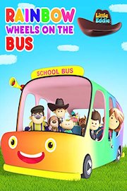 Rainbow Wheels On The Bus - Little Eddie