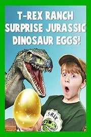 T-Rex Ranch Surprise Jurassic Dinosaur Eggs!