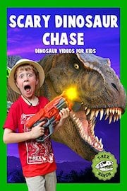 T-Rex Ranch - Scary Dinosaur Chase - Dinosaur Videos for Kids