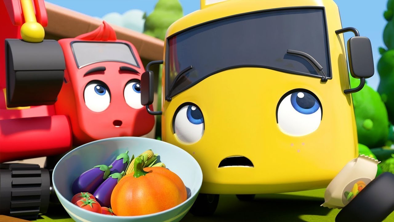 Go Buster - Buster Grows Vegetables at Home & More Cartoons