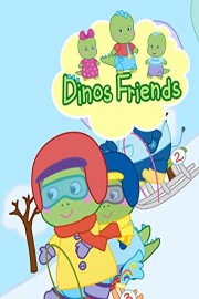 Dinos Friends Sled Racing