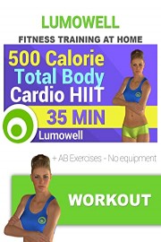 500 Calorie Total Body HIIT Workout  AB Exercises - No equipment