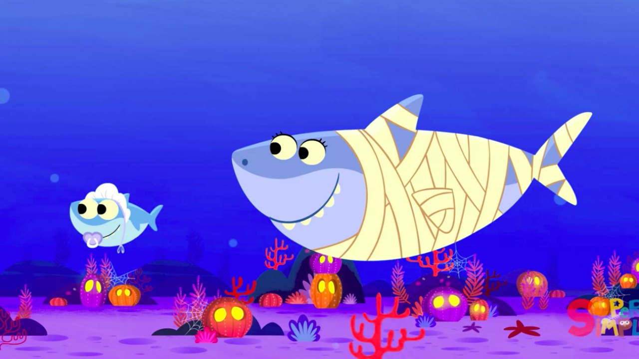 Halloween Baby Shark & Spooky Kids Songs