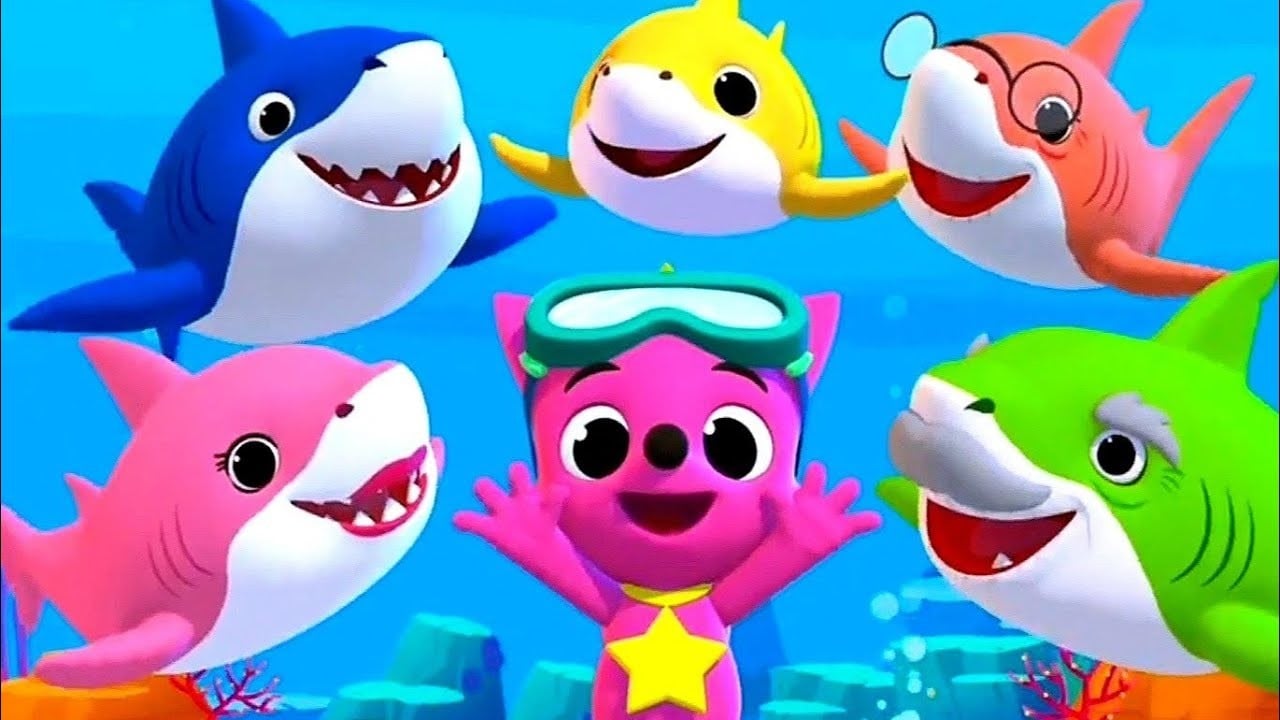 Baby Shark Children's Song for Children and Babies in Portuguese