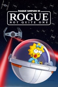 Maggie Simpson in Rogue Not Quite One