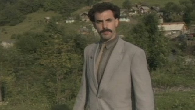 Borat Dinner Party : Borat's Perfectly Timed Return, in His "Subsequent ... : The college students who are nice to borat complain that minorities run the world.