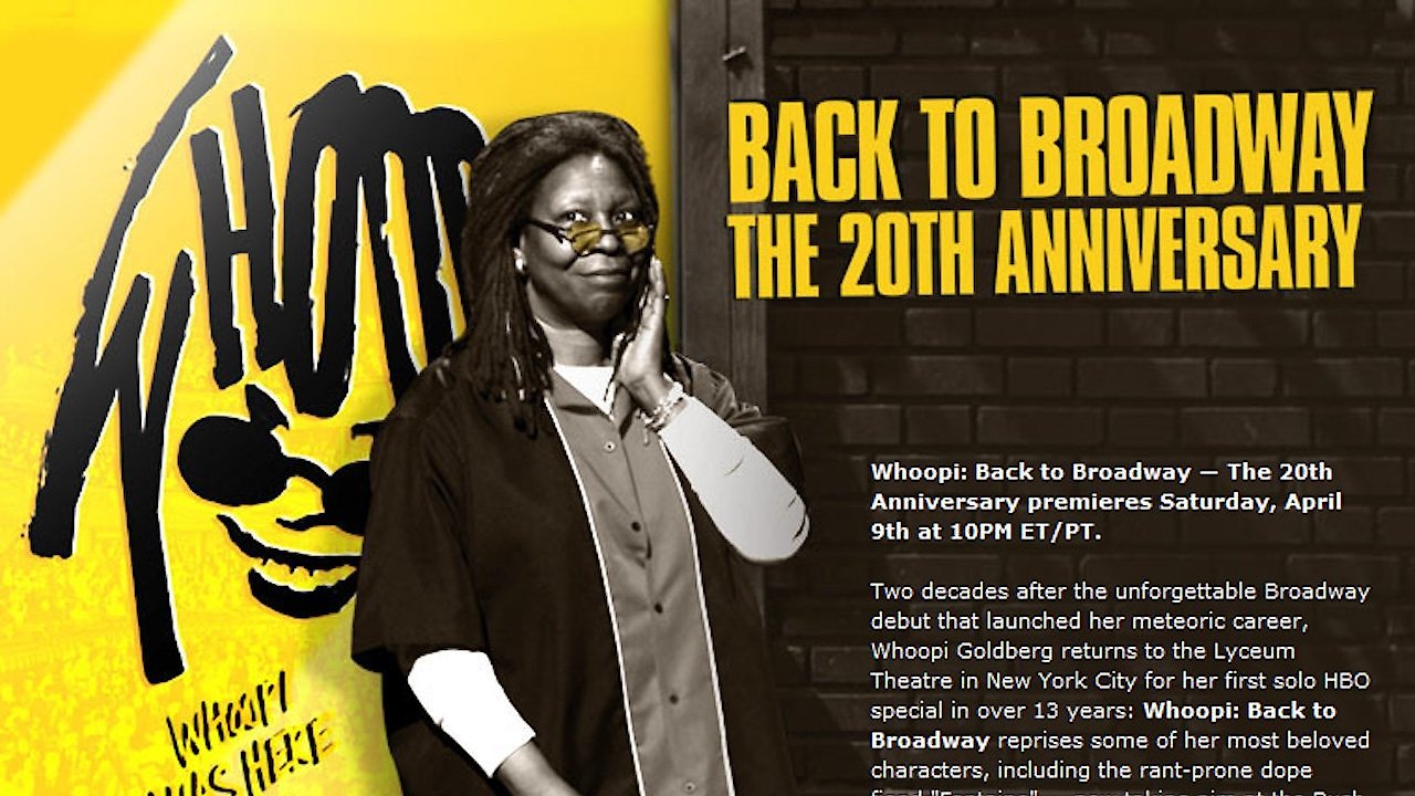 Whoopi: Back to Broadway - The 20th Anniversary