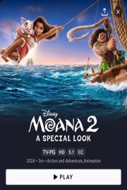 Moana 2: A Special Look