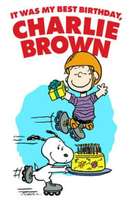 Charlie Brown: It Was My Best Birthday Ever