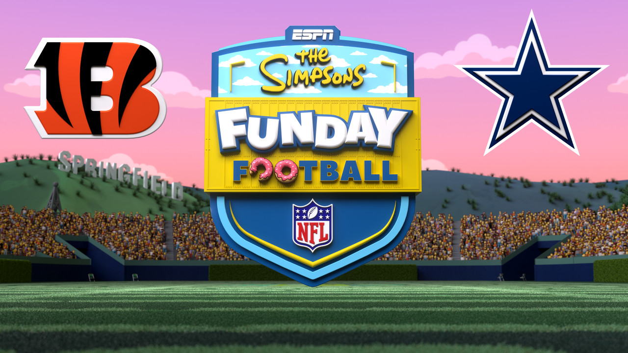The Simpsons Funday Football | Cincinnati Bengals vs. Dallas Cowboys