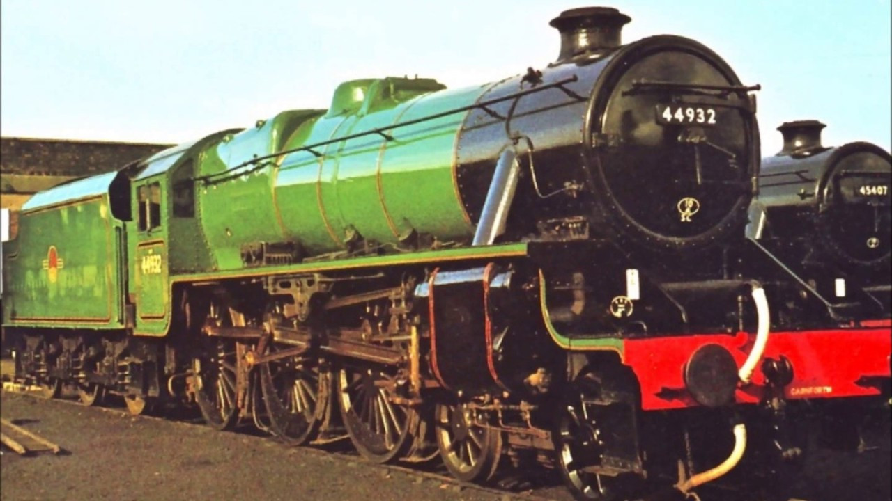 Great Steam Engines: Black Five Green Train