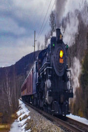 Trains Across America: Reading & Northern 425 Pennsylvania Winter Steam