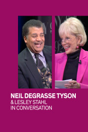 Neil deGrasse Tyson with Lesley Stahl
