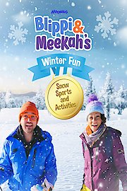 Blippi and Meekah's Winter Fun - Snow Sports and Activities
