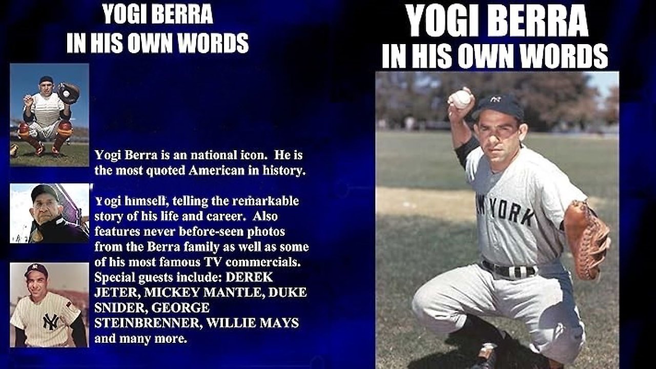 Yogi Berra In His Own Words