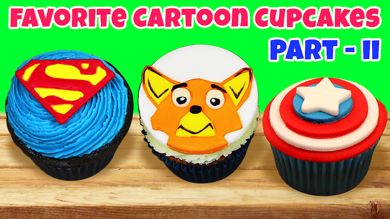 Your favorite cartoon cupcakes - Part 2