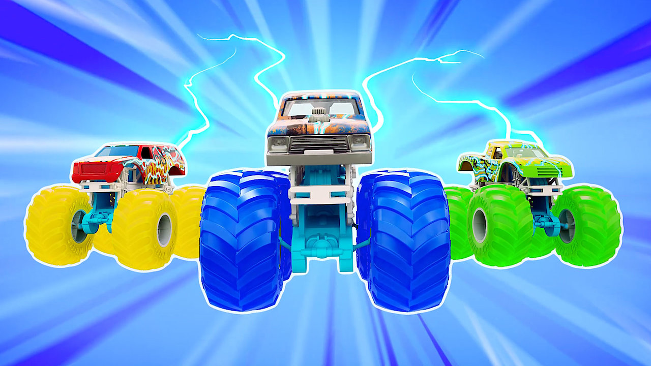 Hot Wheels Monster Trucks Power Smashers!