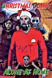Christmas Comic Alone At Home