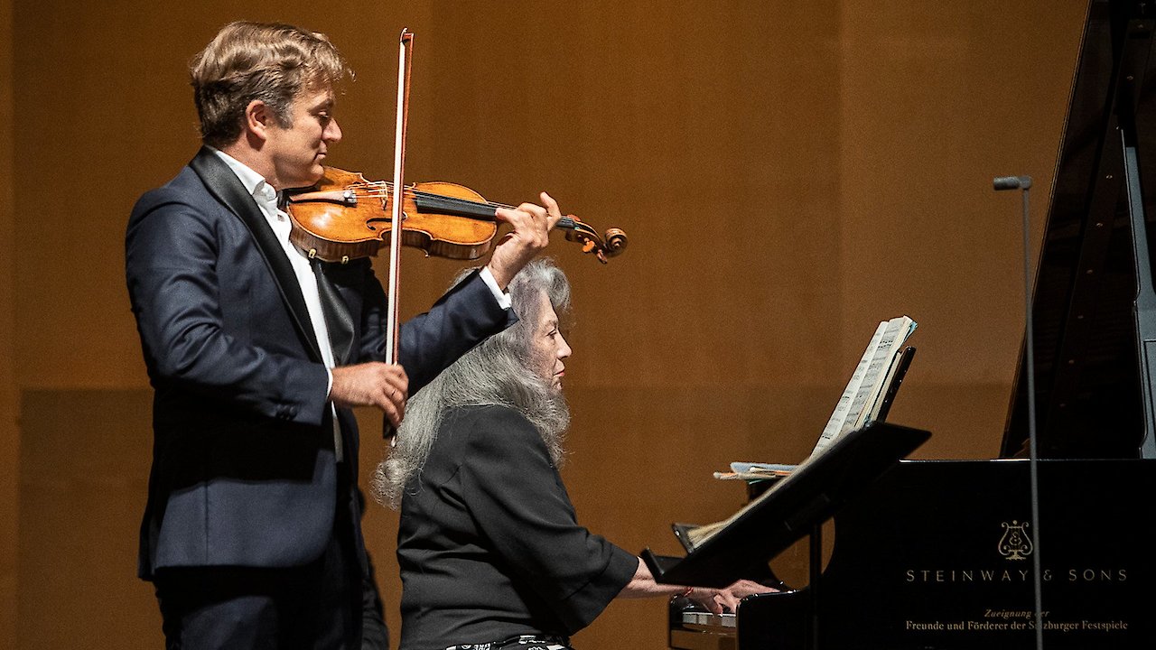 Martha Argerich and Renaud Capucon