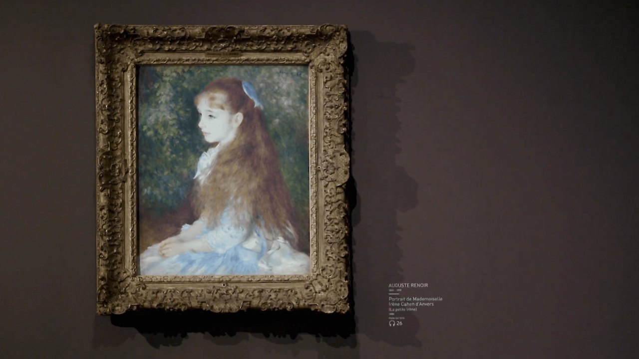 Renoir and the Girl with a Blue Ribbon