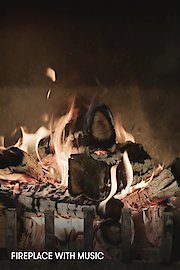 Fireplace with music