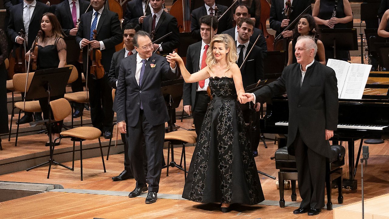 Barenboim, Mutter, and Yo-Yo Ma