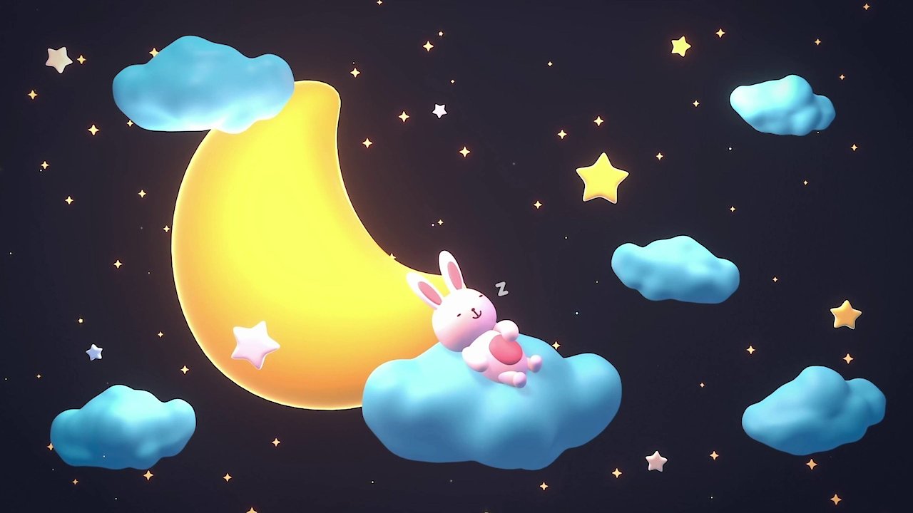 Zen Baby Sleep: Sleepy Rabbit on Cloud