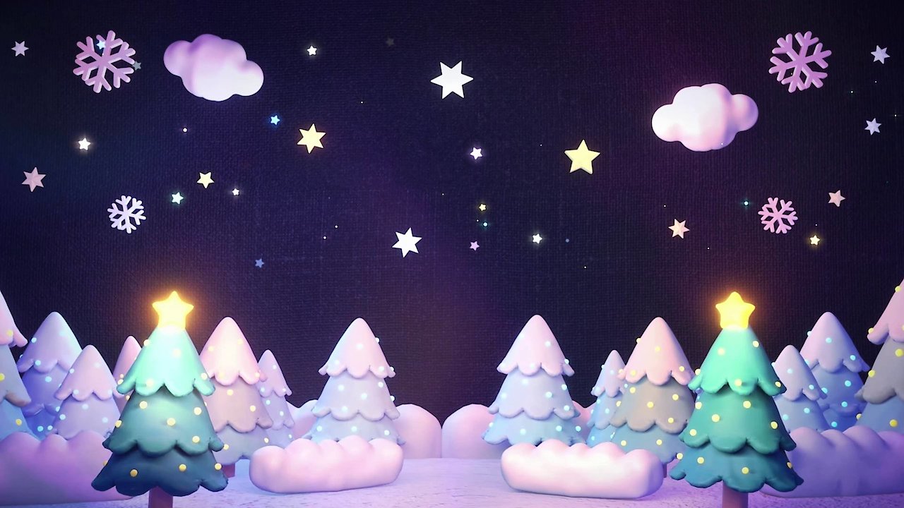 Zen Baby Sleep: Candy Christmas Trees
