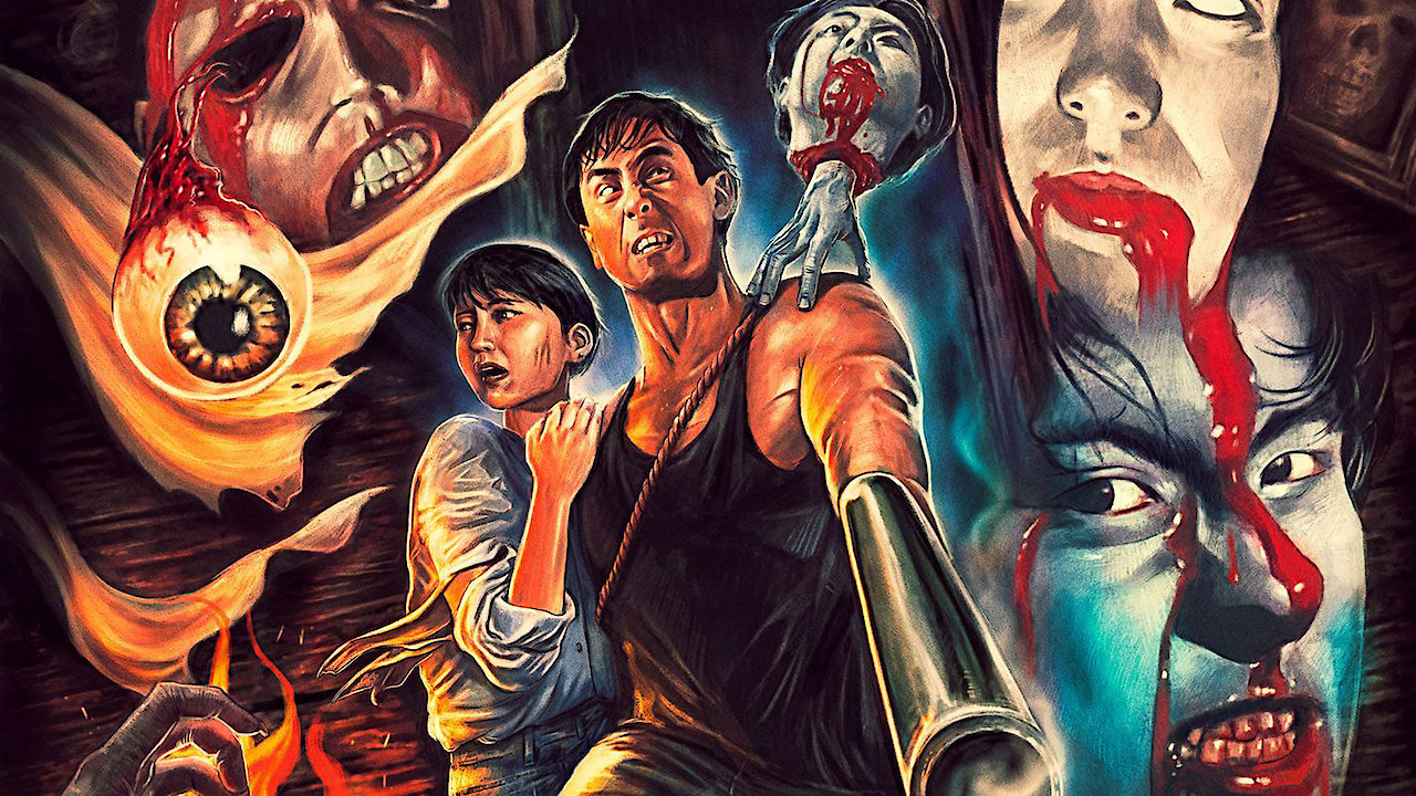 Bloody Muscle Body Builder in Hell