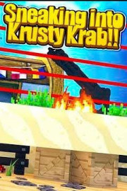 Sneaking into the Krusty Shack Minecraft