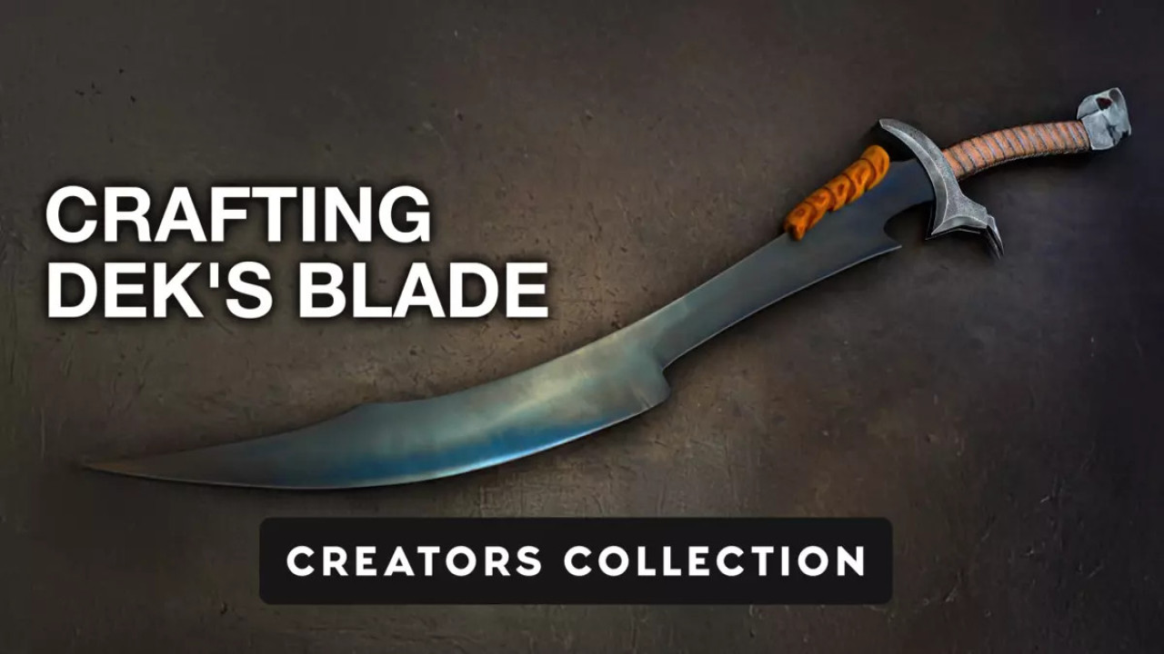 Forging Dek's Sword from Predator: Badlands | Black Beard Projects | Creators Collection