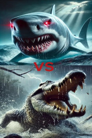 Shark vs. Giant Croc