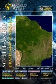 World Atlas: South America - Brazil and Venezuela