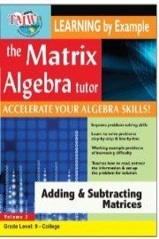 Matrix Algebra Tutor: Adding & Subtracting Matrices