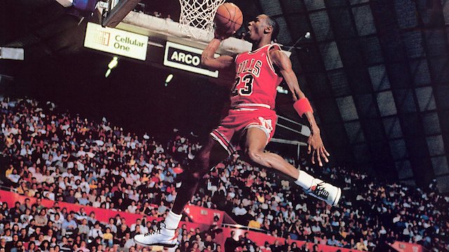 Michael Jordan Fly Chicago Bulls Slam Dunk Inspirational NBA