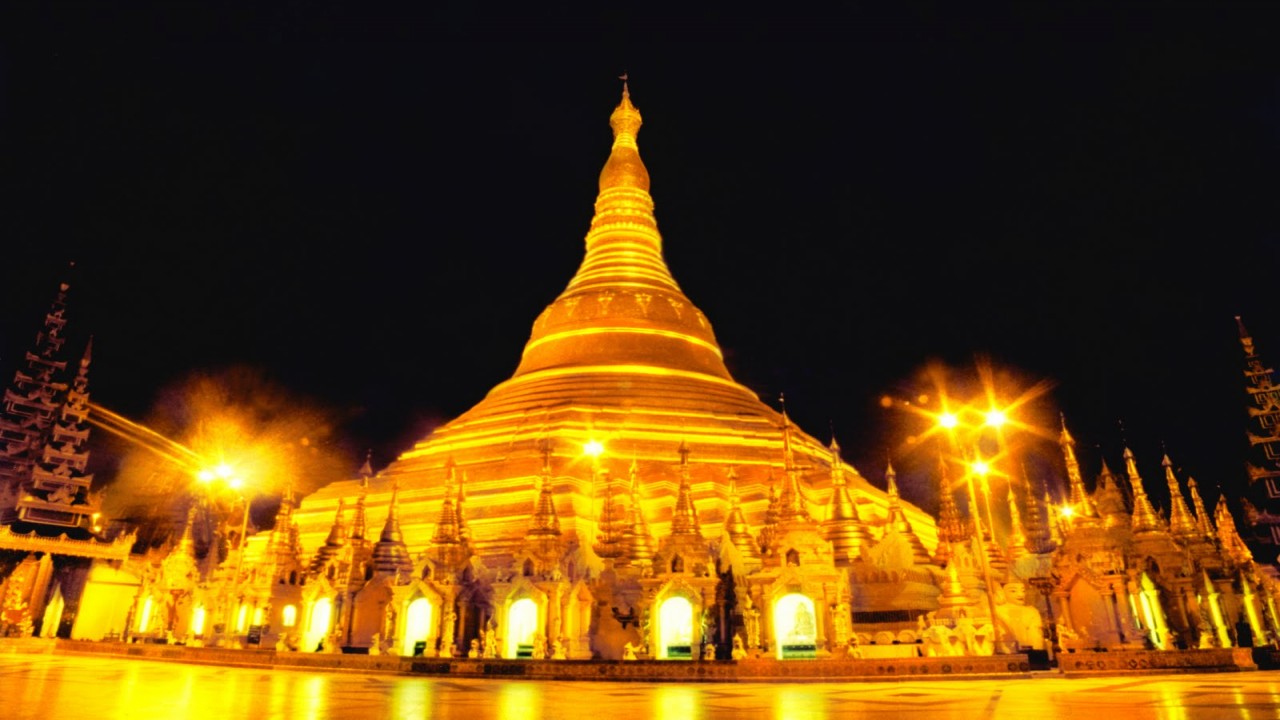 Global Treasures SHWEDAGON PAGODA Shwedagon Zedi Daw Myanmar