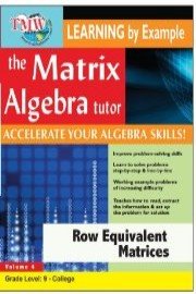 Matrix Algebra Tutor: Row Equivalent Matrices
