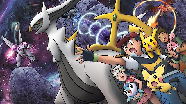 Arceus confronts Palkia, Dialga, and Giratina [Pokémon Legends: Arceus] 