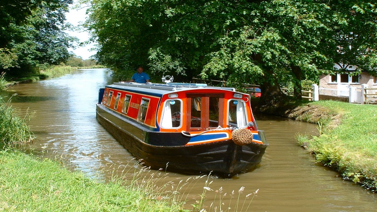 Narrowboats Working on the Canals