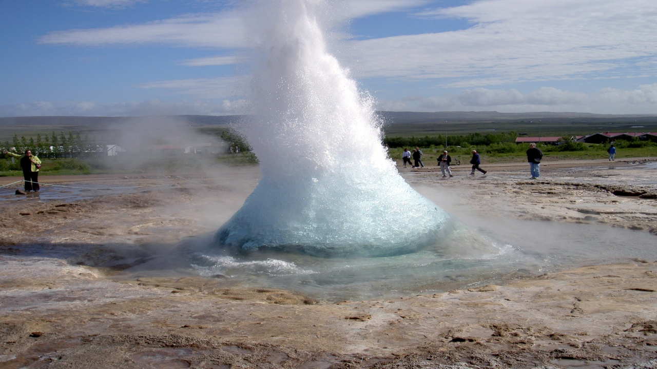 Nature Wonders STROKKUR GEYSER Iceland