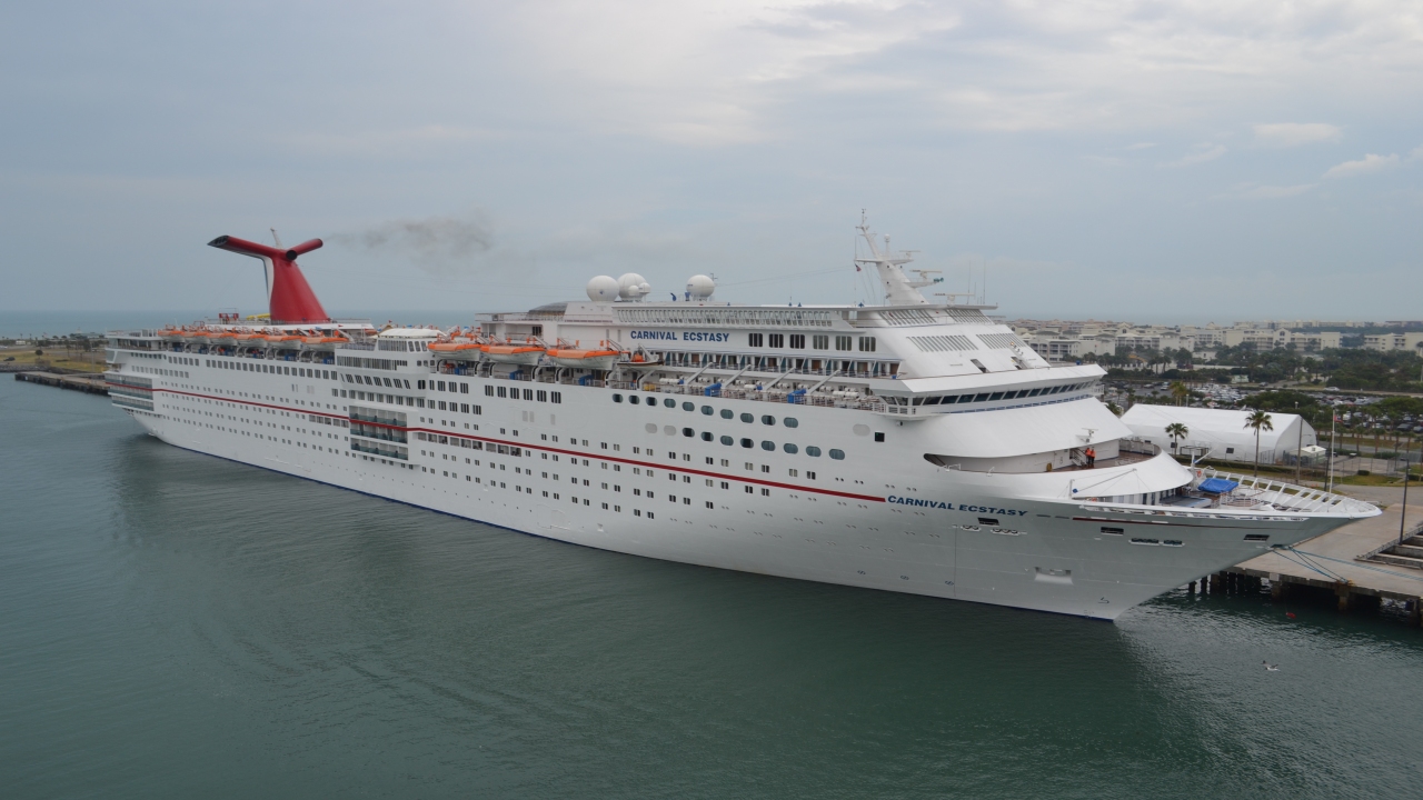 Porthole TV Video Ship: Carnival Ecstasy- Ports: Key West FL, Cozumel
