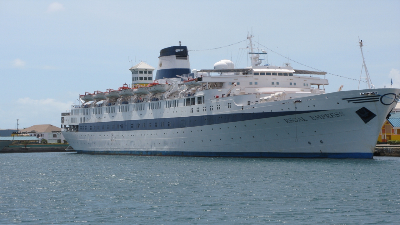 Porthole TV Video Classic ship: Regal Empress