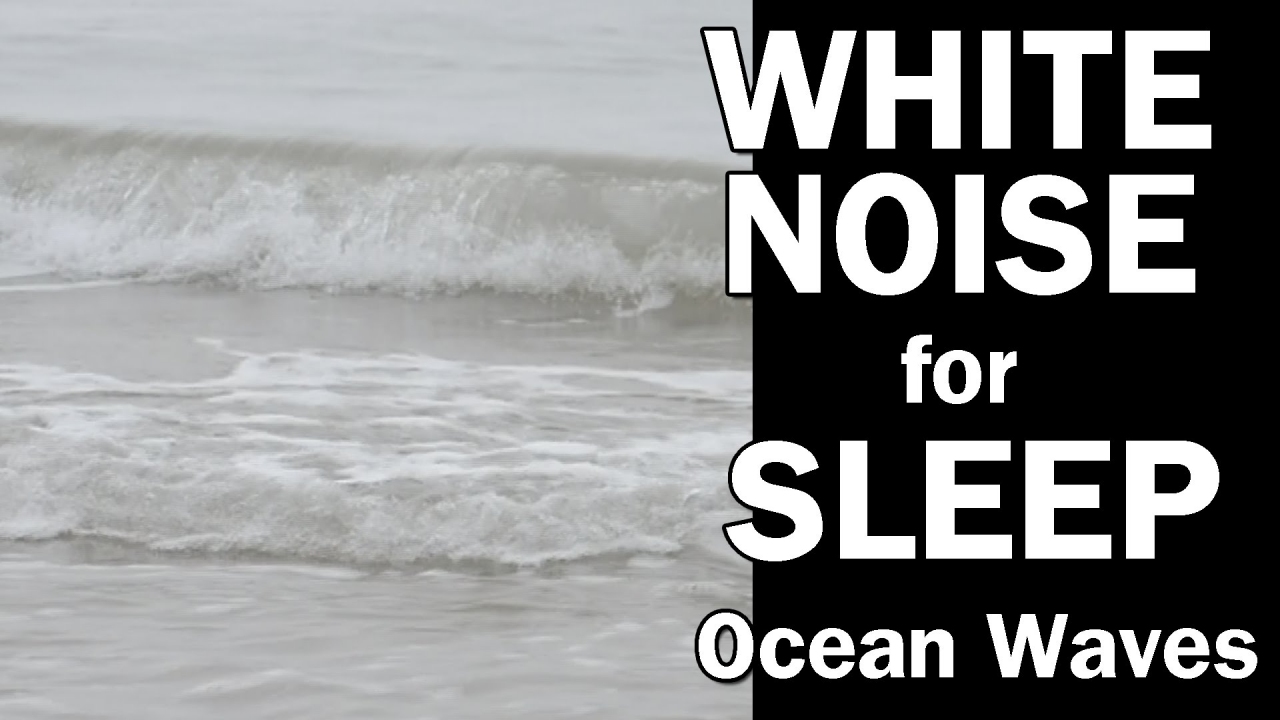 Ocean Waves White Noise Sounds for Sleep 9 Hours ASMR