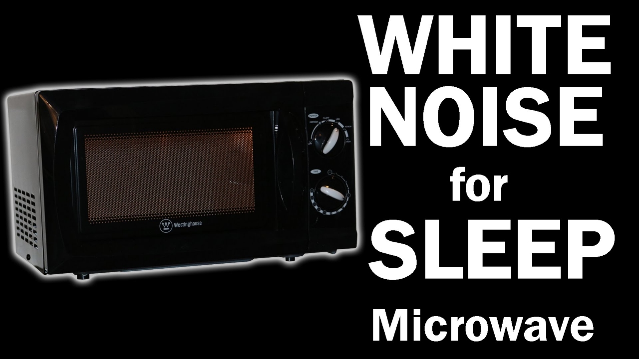 Microwave White Noise for Sleep 10 Hours ASMR