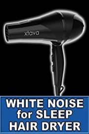 Hair Dryer White Noise Sounds for Sleep 10 Hours ASMR