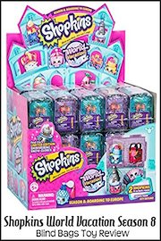 Review: Shopkins World Vacation Season 8 Blind Bags Toy Review