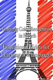 Learning Color Recognition in French Educational Video for Learning new Languages