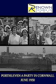 Porthleven A Party In Cornwall June 1950